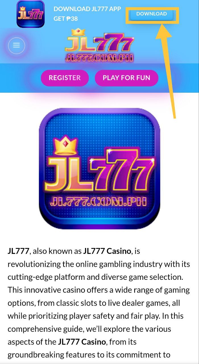 JL777 APP DOWNLOAD